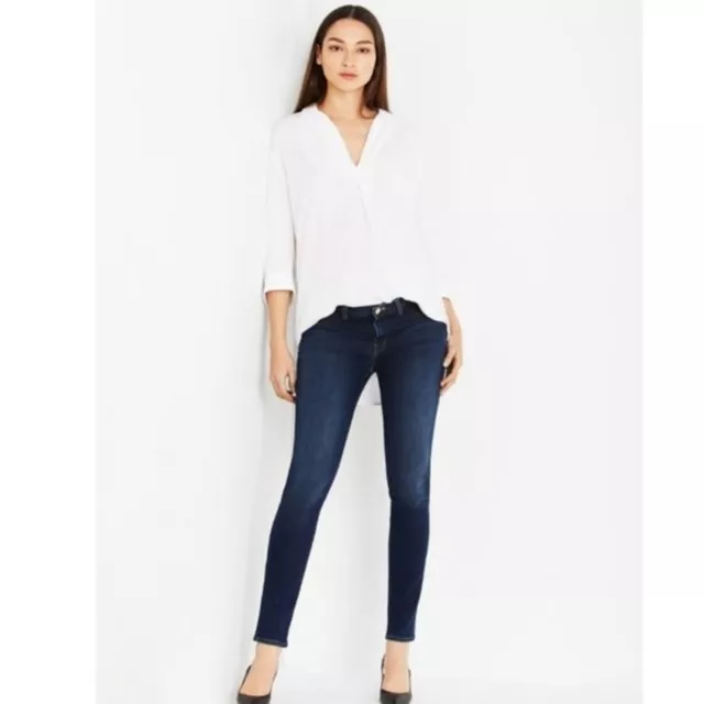 J Brand Side Panel Mama J Super Skinny Maternity Jeans