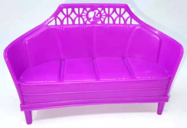 Mattel Barbie 2-Story Beach House REPLACEMENT Purple Sofa Couch