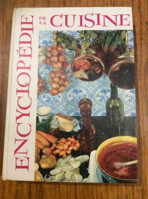 Livre Ancient Recette Encyclopedie De La Cuisine - 1959