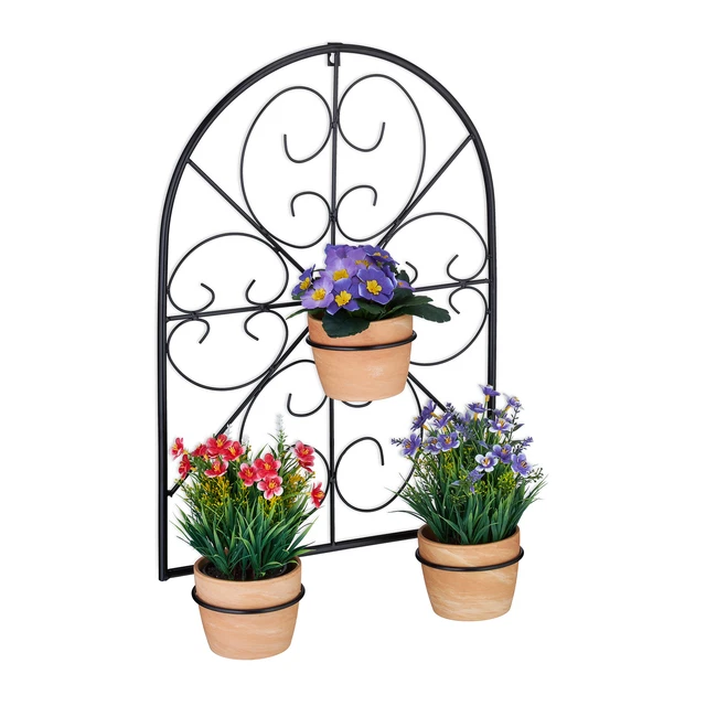 BLUMENTOPFHALTER WAND PFLANZENHALTER Blumentopf Wandhalterung