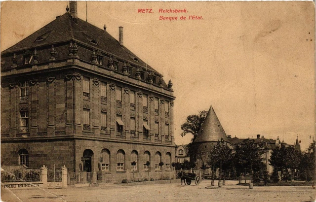 CPA AK METZ - Reichsbank - State Bank (455265)