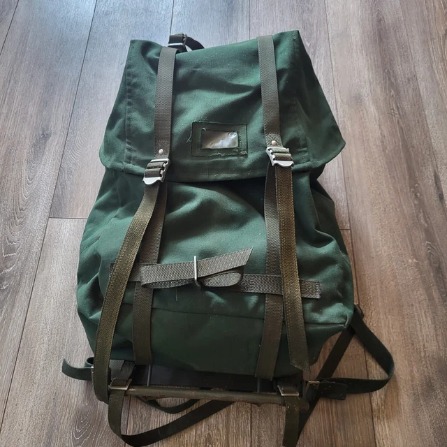 VINTAGE SWEDISH ARMY LK35 Rucksack Frame Bushcraft 60.00 PicClick UK