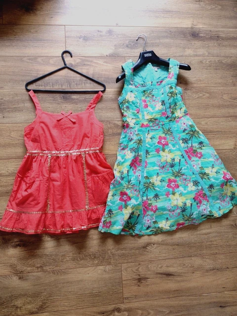 M&S Autograph and Indigo girls summer dresses & top clothes bundle age 13 yr