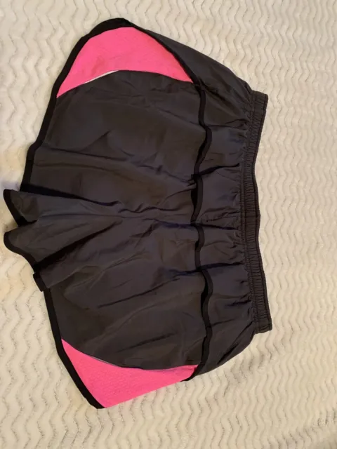 VICTORIAS SECRET "Made Sexy" VSX Sexy Sport Black w/ Liner Shorts ~~Sz Large