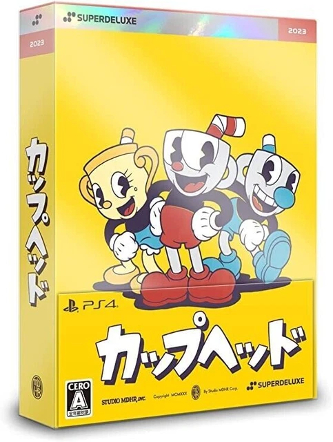 Cuphead 1st run edition (jeu Play Station 4) TOUTE NOUVELLE version japonaise
