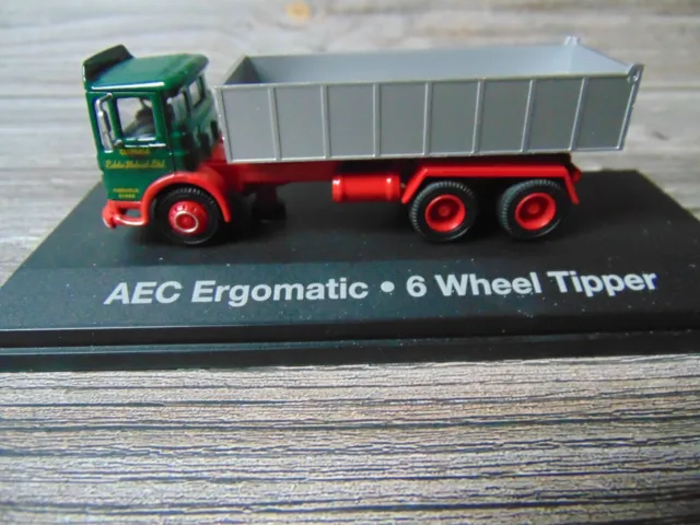 Eddie Stobart AEC Ergomatic 6 Wheel Tipper Atlas Die Cast Model 1 :76 FREE POST