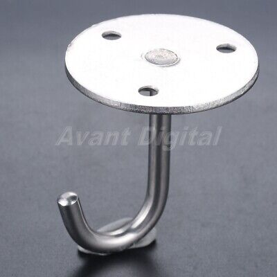 Fan Clothes Wall Mount Bathroom Ceiling Hook Stainless Steel Mosquito Net Hanger