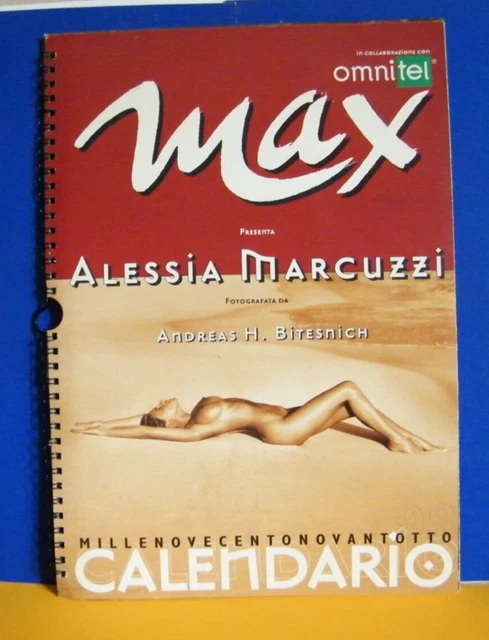 Da20 - Calendario 1998 - Alessia Marcuzzi - Max