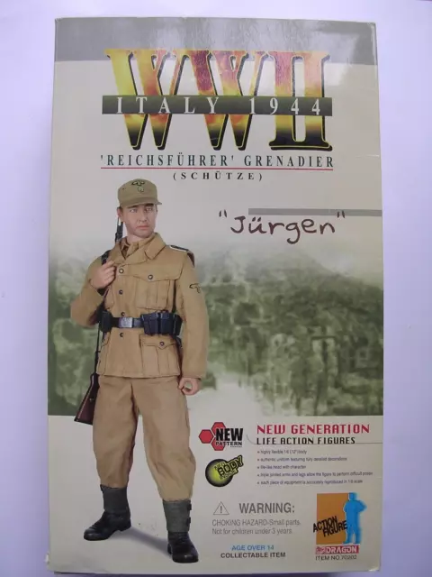 Rare ? Vintage Did 1/6 "Jurgen" Action Figure Ww2,Action Man Interest,Mib.