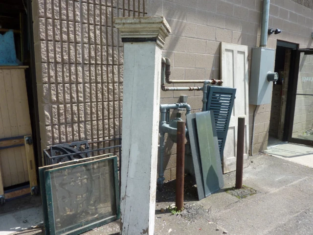 single VICTORIAN square PORCH pier post 76" x 15"
