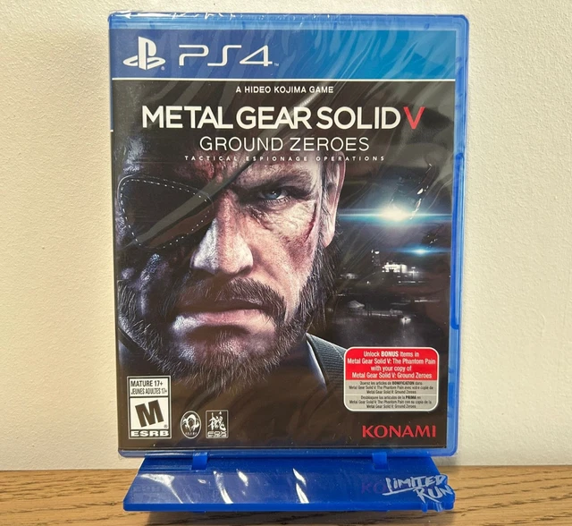 Metal Gear Solid V : The Phantom Pain – SteelBook Edition (PS4, PAL, FR)