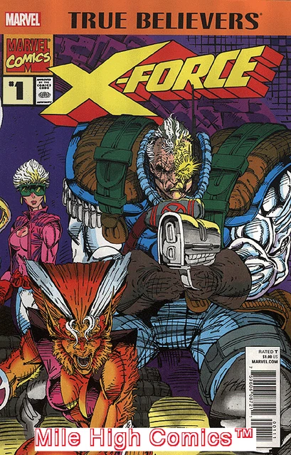 TRUE BELIEVERS: X-FORCE (2017 Series) #1 Near Mint Comics Book