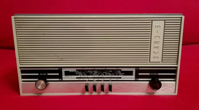 Minerva Radio a valvole Vintage Anni 60