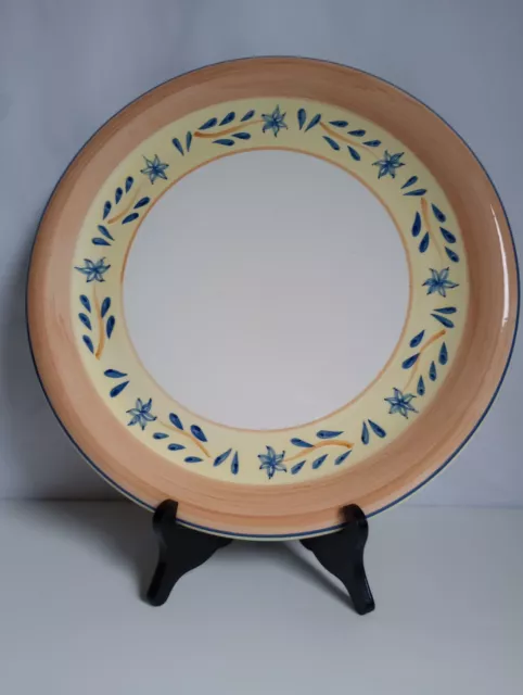 Large 36cm Round Ceramic Serving Platter Floral Design BOLERO "Theresia"