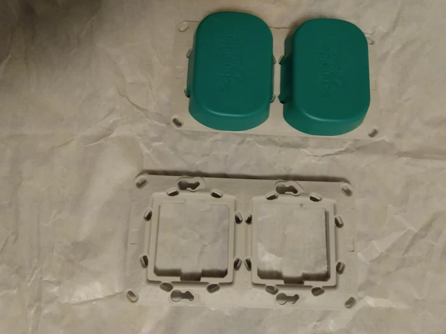 Schneider Altira ALB45601 support à vis - 1 poste - Bricolage