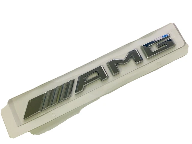 Badge AMG Noir Pour Mercedes - Compatible Modèles à Partir De 2012 | Insigne Coffre, Styling