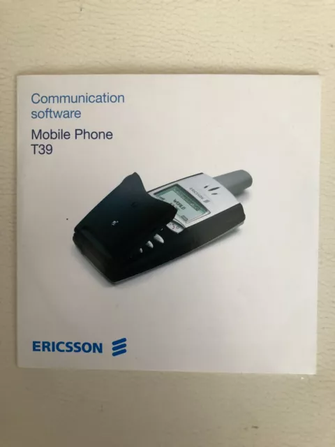 Ericsson Mobile Phone T39 - Cd Communication Software + Manuale Italiano