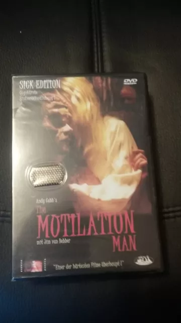 The Mutilation Man-Einer Der Härtesten Filme-Dvd-Neu-Ovp-Oop-Horrorslasher
