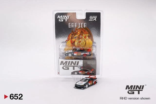 Mini GT #743 1/64 Nissan LB-Super Silhouette Silvia S15 KUMA (RHD) - Modello Diecast