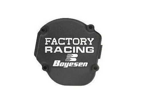 Couvercle d'allumage BOYESEN Factory Racing noir Yamaha YZ250 - NEUF