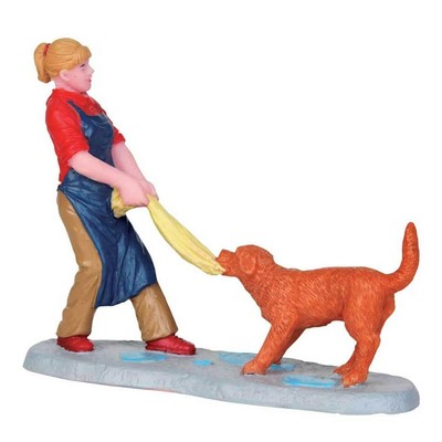 Lemax COPPIA INNAMORATI GUARDA STELLE STESI CANE ERBA LEMAX 72520 PERSONAGGI STATUINE 