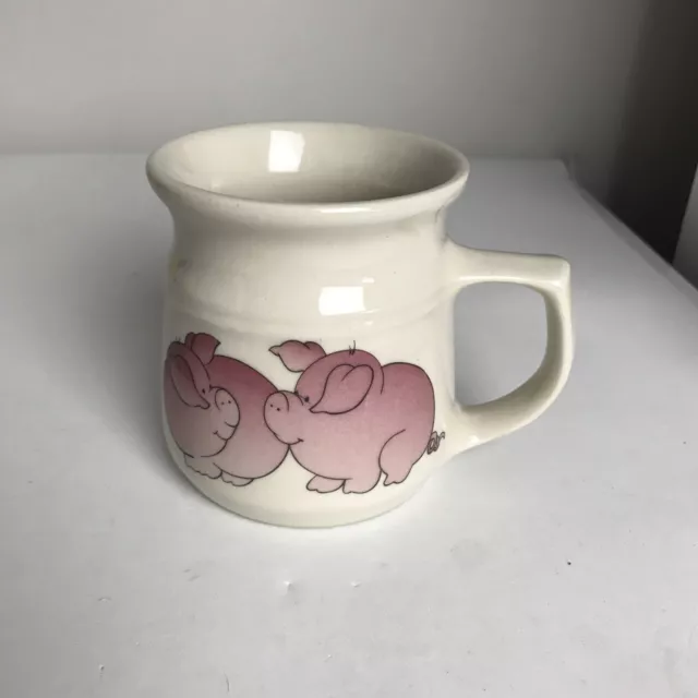 Bendigo Pottery Piggy Mug