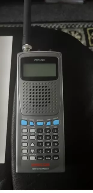 GRECOM PSR295 1000 Channel Radio Scanner - NON WORKING - FOR SPARES/REPAIR