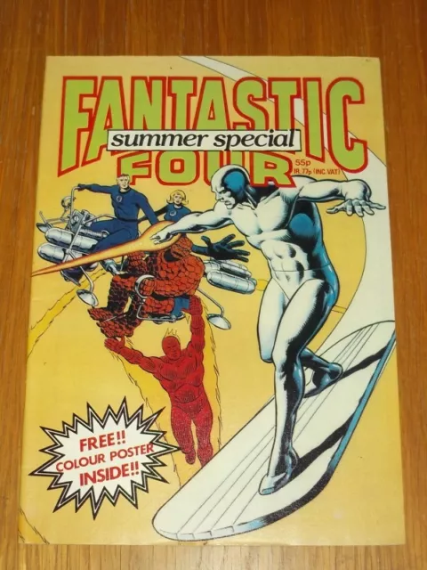 Fantastic Four Summer Special 1982 Marvel British Weekly Scarce