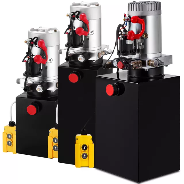 VEVOR Pompe hydraulique, Pompe hydraulique électrovanne ZCB-700B-2B, Pompe  hydraulique électrique, pour les équipements hydrauliques/travaillant sur