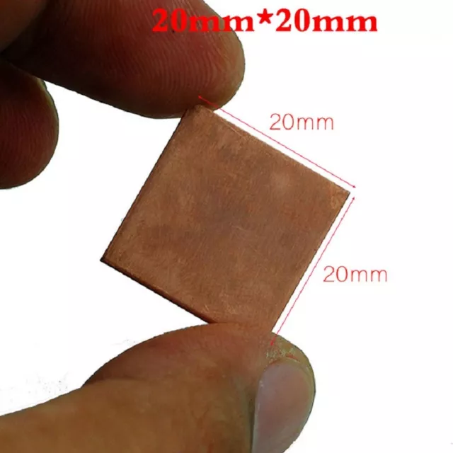 Metal Copper Sheet Copper Sheet Plate Guillotine Cut 0.3/0.5/0.8/1.0/1.2/1.5/2mm 3