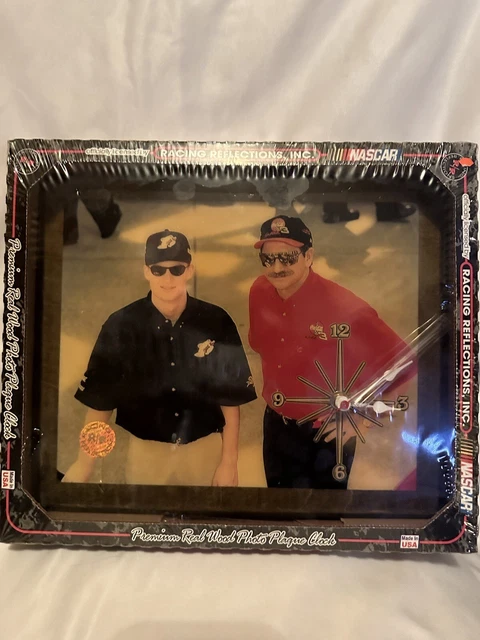 Dale Earnhardt Sr And Dale Earnhardt Jr Racing Reflections Wall Clock New