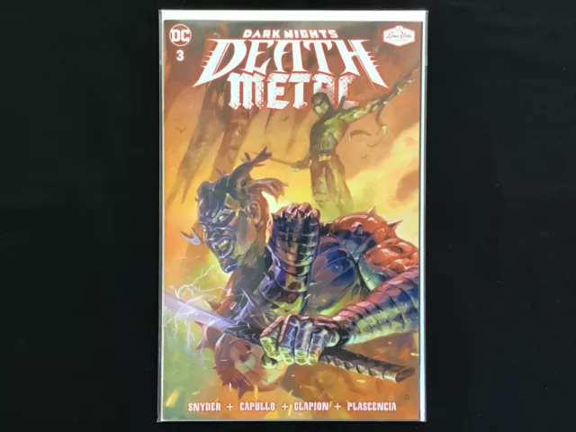 DARK NIGHTS DEATH METAL #3 Loma Vista Variant Lot of 1 DC Bk - Hi Grade, BV $20!