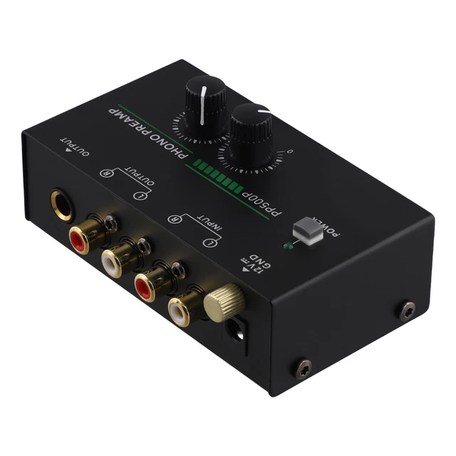 PRÉAMPLI PHONO POUR Préamplificateur De Platine Vinyle Préamplificateur