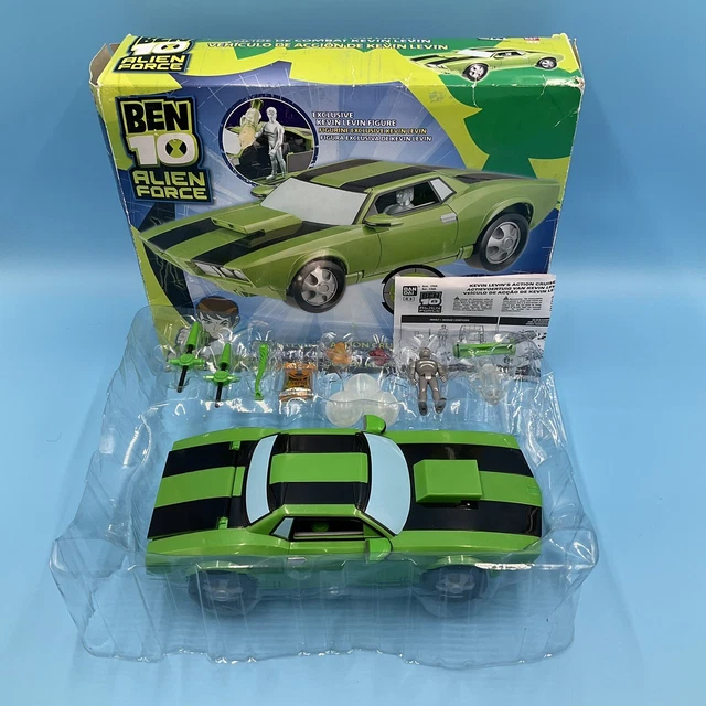 BEN 10 ALIEN Force Kevin Levin's Action Cruiser Car Bandai 2008