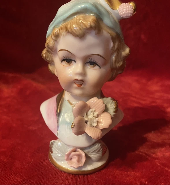 VINTAGE JAPAN UCAGCO Girl Salt Shaker Figurine Art Deco Pin Up Decor 9