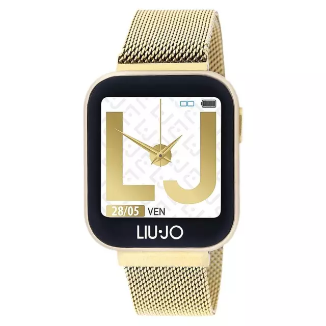 Smartwatch Donna Liu jo Android Oro iOS per iPhone Bluetooth Impermeabile Fitbit