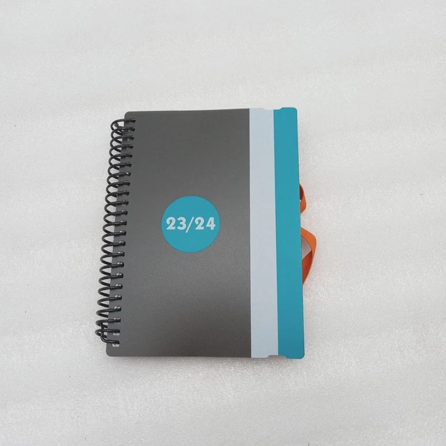 Collins Delta Academic 2023-24 A6 Woche zu sehen Mitte Jahr Tagebuch Planer Schu