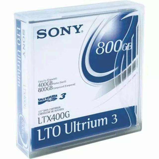 Job Lot 5x Sony LTX400G LTO3 400/800GB Data Tape Cartridge