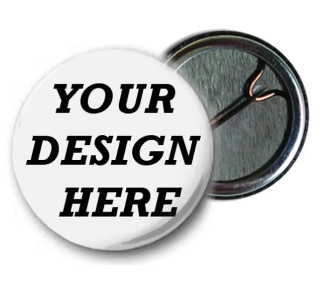 25mm CUSTOM BADGES Personalised Button Badge Hen Stag Wedding