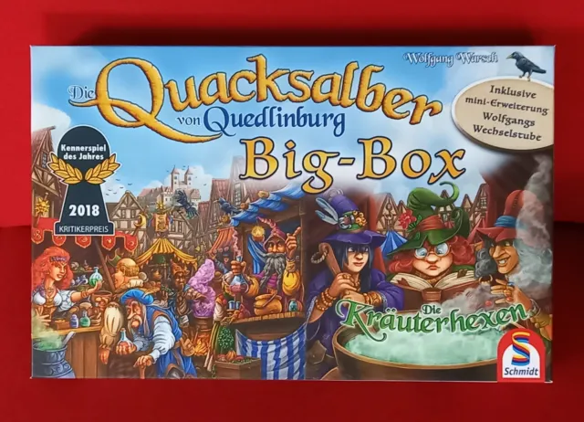 unbespielt: Die Quacksalber von Quedlinburg als Big Box von Schmidt - wie neu