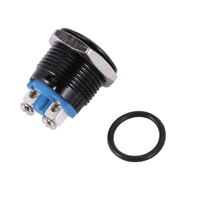 Interruttore corno pulsante a pressione pulsante interruttore a corno per auto 16 mm 12 V T7Z7