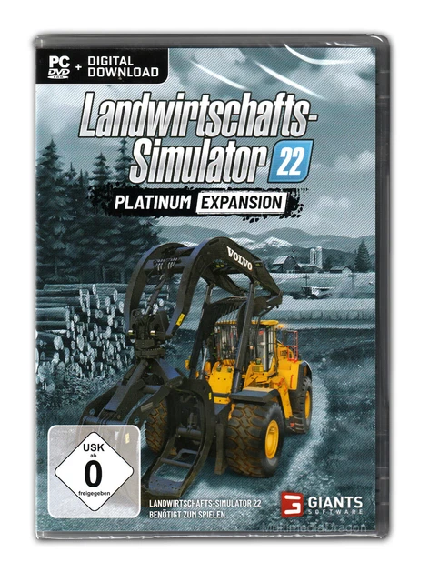 FARMING SIMULATOR 22 PC Platinum Expansion ADD-ON Game Expansion LWS £ ...