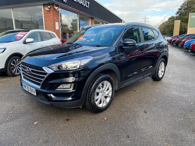 2020 70 HYUNDAI TUCSON 1.6 GDi SE Nav 5dr 2WD in Black