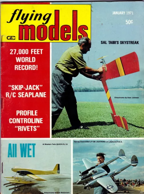 Flying Models Magazine January 1971 icmsc3