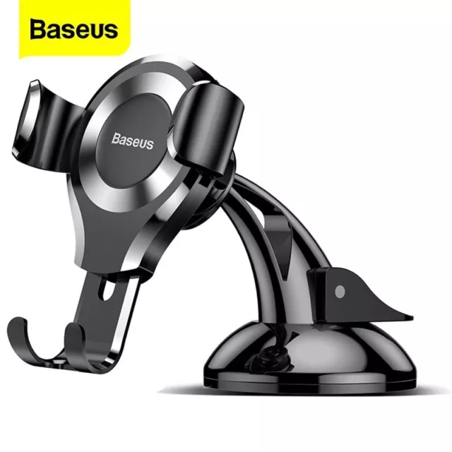 Baseus 360° Mount Phone Holder Car Dashboar Windshield Stand For iPhone Samsung