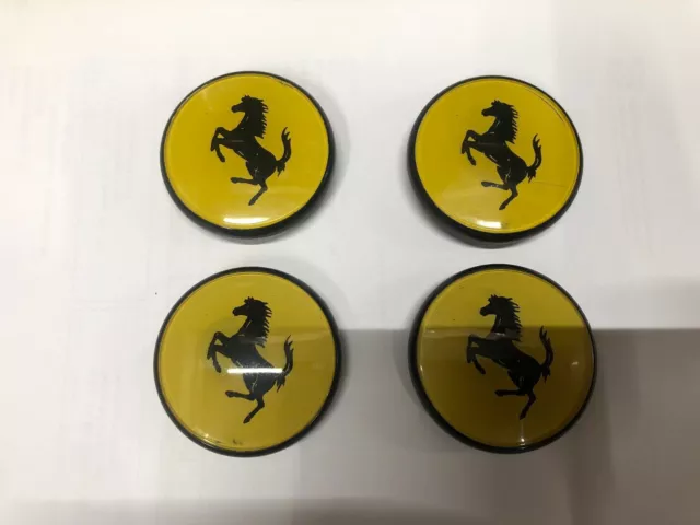 Ferrari Centro Cerchio Tappo Ruota, Hub Distintivo, OEM ,Raro, Vecchio