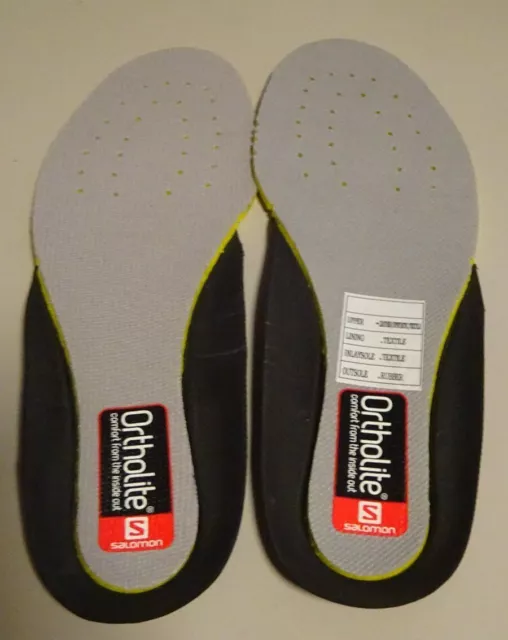 Brand New   SALOMON  Ortholite Footbed Insoles -  Size 9 AUS