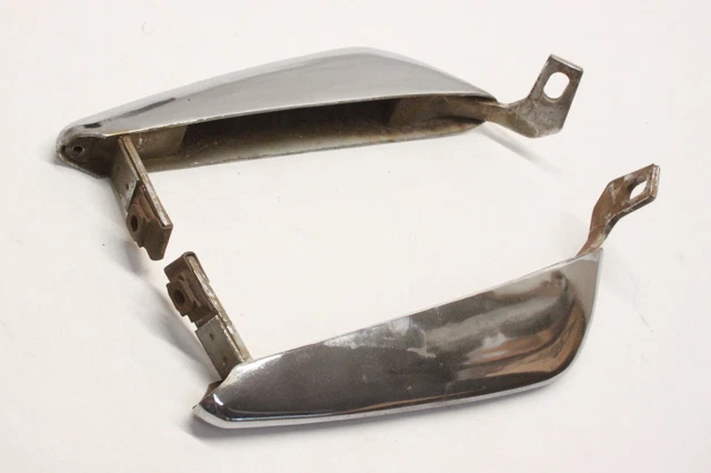 Original 1964 1965 1966 Ford Mustang Accessory Front Chrome Bumper Guards Pair