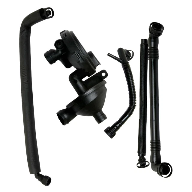 PCV CRANKCASE VENT Valve & Breather Hose Kit Fit For BMW E46 325i 330i