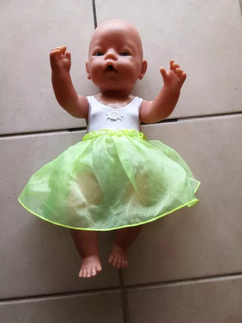 homemade baby born doll clothes-tu tu